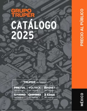 Ofertas de Ferreterías en Atlatlahucan | Catálogo 2025 de Truper | 7/3/2025 - 31/12/2025