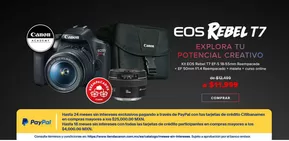 Ofertas de Electrónica en Villa Victoria | Promo de Canon | 11/3/2025 - 31/3/2025