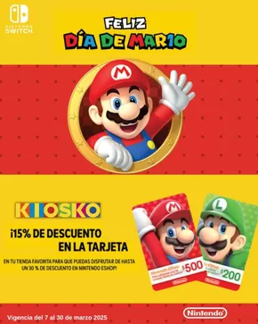 Ofertas de Supermercados en Tecomán | 15% de Descuento de Kiosko | 12/3/2025 - 30/3/2025