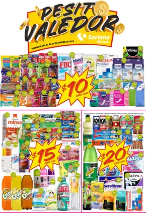 Ofertas de Supermercados en Monterrey | Folleto Catorcenal Mercado Nacional de Soriana Express | 13/3/2025 - 26/3/2025