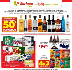 Ofertas de Supermercados en Tecate | Fin de Semana Híper Tijuana de Soriana Híper | 14/3/2025 - 17/3/2025