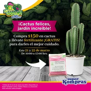 Catálogo Super kompras en Atlacomulco de Fabela | Gangas y ofertas actuales | 21/3/2025 - 22/3/2025