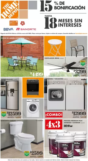 Ofertas de Ferreterías en Delicias | Catálogo The Home Depot de The Home Depot | 20/2/2025 - 20/3/2025
