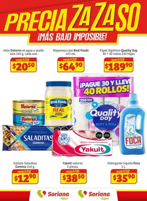 Catálogo Soriana Súper en Zapopan | Preciazazaso Pacífico | 17/3/2025 - 26/3/2025