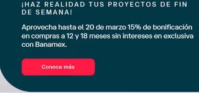Ofertas de Bancos y Servicios en Casa Blanca | Promo de Banco Azteca | 17/3/2025 - 20/3/2025