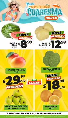 Catálogo Merco en Piedras Negras | Pesca los Super Preciazos Cuaresma | 18/3/2025 - 20/3/2025