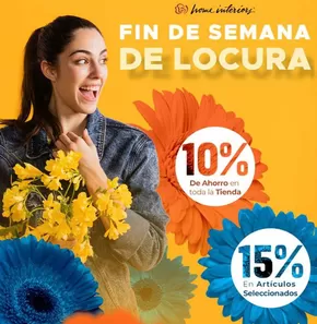 Ofertas de Hogar en La Barca | Fin de semana de locura de Home Interiors | 18/3/2025 - 31/3/2025