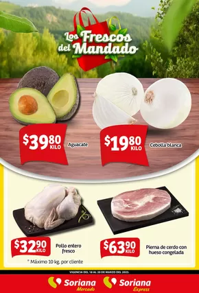 Catálogo Soriana Express | Martes y Miércoles del Campo Mercado Golfo | 18/3/2025 - 20/3/2025