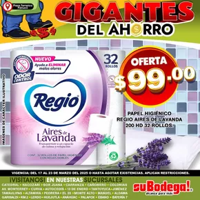 Catálogo SuBodega en Ciudad Victoria | Descubre ofertas atractivas | 17/3/2025 - 23/3/2025
