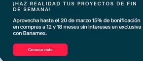 Ofertas de Bancos y Servicios en Casa Blanca | Promo de Citibanamex | 20/3/2025 - 20/3/2025