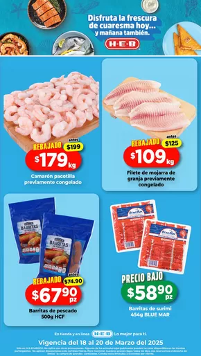 Ofertas de Supermercados en Ciudad Benito Juárez | Ofertas HEB de HEB | 20/3/2025 - 20/3/2025
