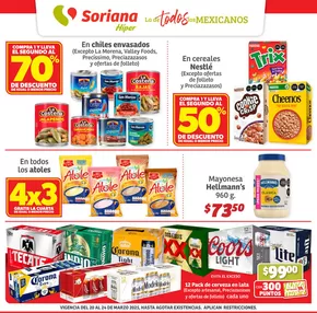 Catálogo Soriana Híper en Zapopan | Fin de Semana Híper Nacional | 20/3/2025 - 24/3/2025