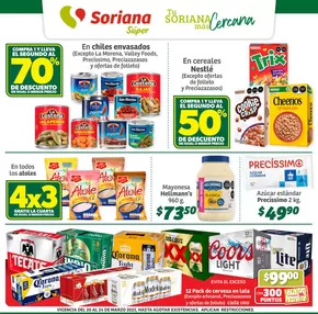 Catálogo Soriana Súper en Zapopan | Fin de Semana Súper Nacional | 20/3/2025 - 24/3/2025
