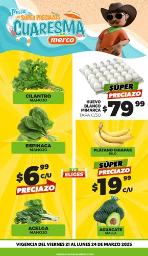 Ofertas de Supermercados en Saltillo | Pesca los Super Preciazos Cuaresma - Otilio de Merco | 21/3/2025 - 24/3/2025