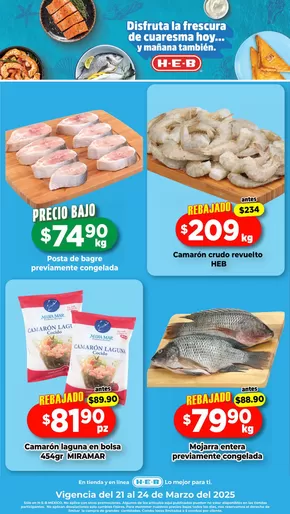 Ofertas de Supermercados en San Pedro Garza García | Disfruta la frescura de HEB | 21/3/2025 - 24/3/2025