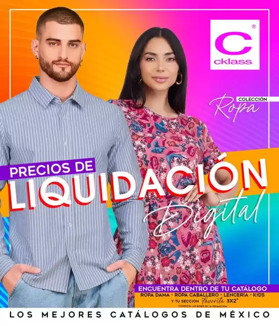 Catálogo Cklass en Ciudad del Carmen (Campeche) | Catálogo Cklass Liquidación Digital Ropa 2025 México | 24/3/2025 - 31/12/2025