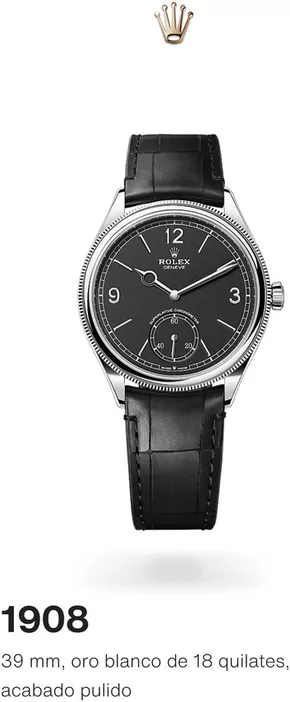 Catálogo Ultrajewels en Cabo San Lucas | Rolex 1908 - 52509 | 14/4/2025 - 14/4/2026