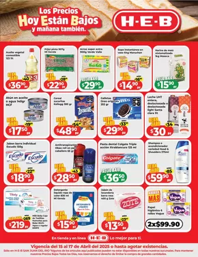 Catálogo HEB en San Luis Potosí | Ofertas HEB | 15/4/2025 - 17/4/2025