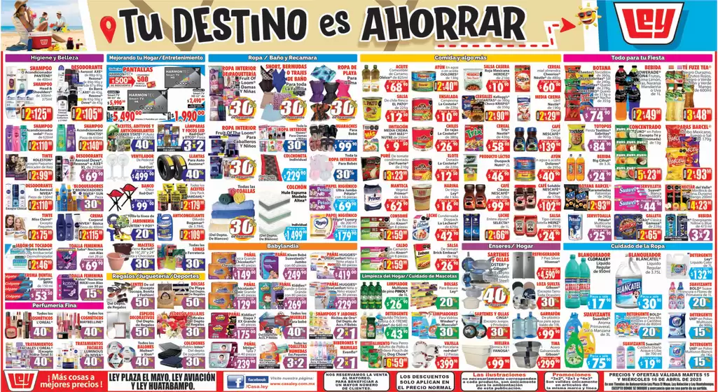 Catálogo Casa Ley en Ciudad de México | Ofertas especiales atractivas para todos | 15/4/2025 - 16/4/2025