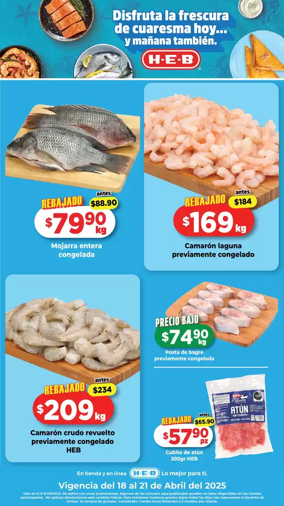 Catálogo HEB en Irapuato | Ofertas HEB | 18/4/2025 - 21/4/2025