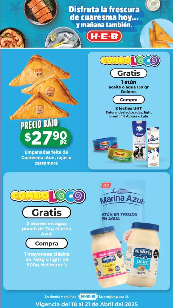 Catálogo HEB en Irapuato | Ofertas HEB | 18/4/2025 - 21/4/2025