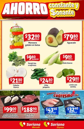 Catálogo Soriana Mercado en San Andrés Tuxtla | Fin de Semana Mercado Golfo | 18/4/2025 - 21/4/2025