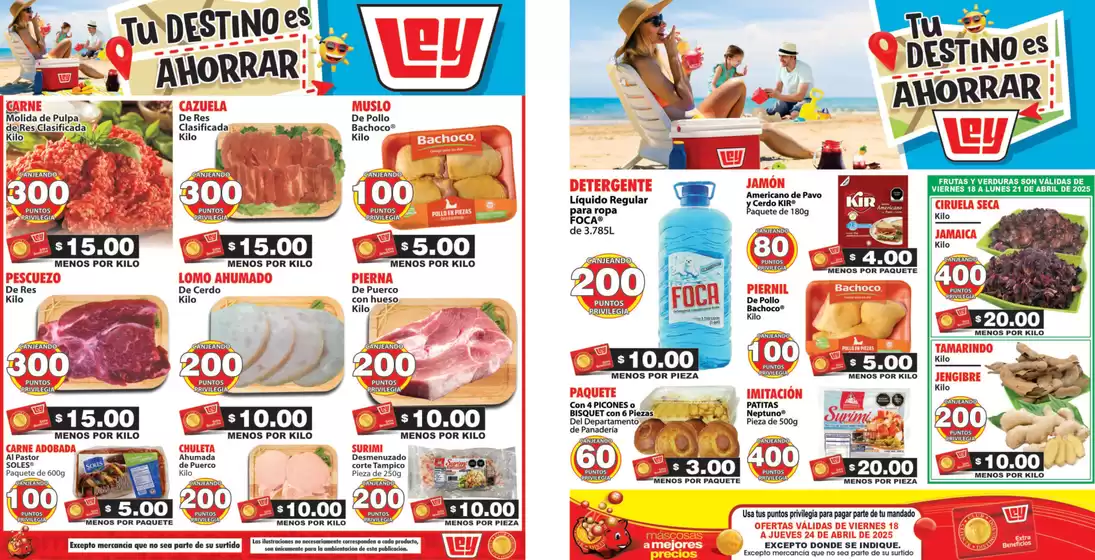 Catálogo Casa Ley en Tecate | Nuevas ofertas para descubrir | 18/4/2025 - 21/4/2025
