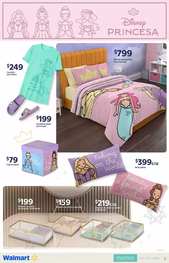 Catálogo Walmart en Zapopan | Disney Princesas | 23/4/2025 - 22/5/2025