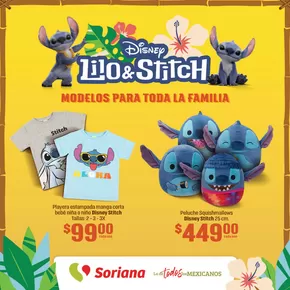 Ofertas de Supermercados en San Antonio Tlayacapan | Especial Lilo & Stitch Híper Nacional de Soriana Híper | 24/4/2025 - 21/5/2025