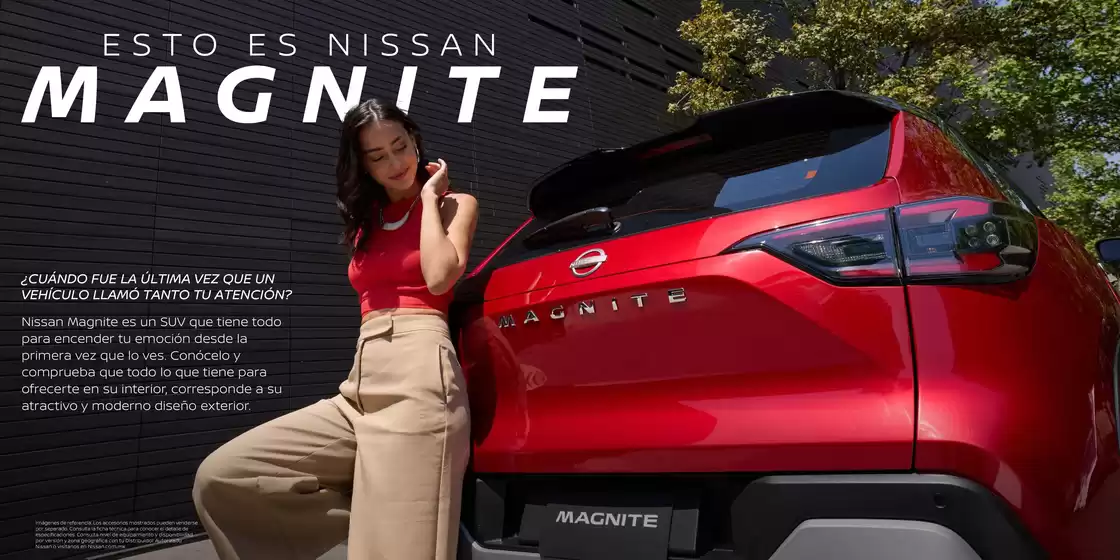 Catálogo Nissan en Guadalupe (Nuevo León) | Nissan Magnite 25 | 24/4/2025 - 24/4/2026