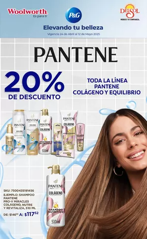 Ofertas de Tiendas Departamentales en Ciudad de Ajalpan | Beauty Days - Pasillo Procter Abril de Woolworth | 24/4/2025 - 12/5/2025