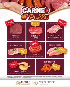Ofertas de Supermercados en Mazatepec | Ofertas SuperISSSTE de SuperISSSTE | 28/4/2025 - 4/5/2025