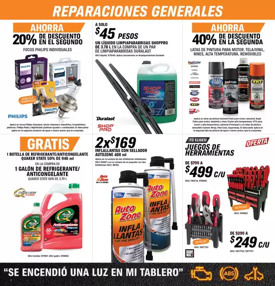Catálogo AutoZone en Ciudad Juárez | Folleto | 29/4/2025 - 17/5/2025