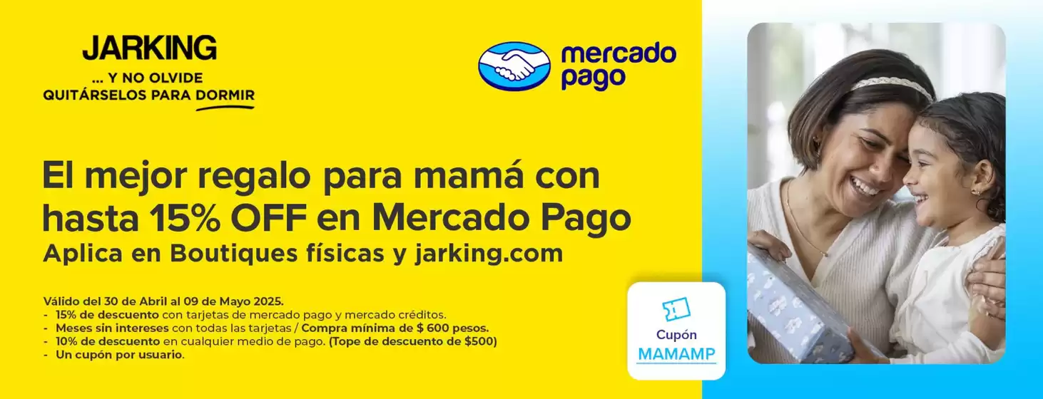 Catálogo Jarking en Ciudad de México | 15% off | 30/4/2025 - 9/5/2025