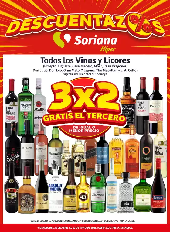 Catálogo Soriana Híper en Guadalajara | Descuentazos Híper Nacional | 30/4/2025 - 12/5/2025