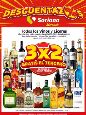 Ofertas de Supermercados en Prados de Santa Rosa | Descuentazos Mercado Nacional de Soriana Express | 30/4/2025 - 12/5/2025