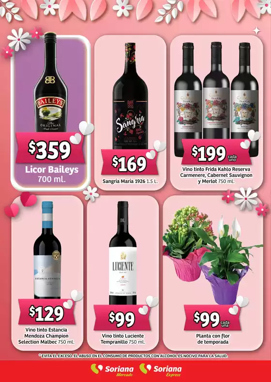 Catálogo Soriana Express en Jiquilpan de Juárez | Ahorros que celebran a mamá Mercado Nacional | 30/4/2025 - 12/5/2025