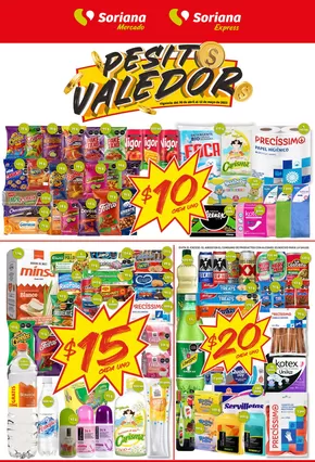 Ofertas de Supermercados en Prados de Santa Rosa | Pesito Valedor Mercado Nacional de Soriana Express | 2/5/2025 - 12/5/2025
