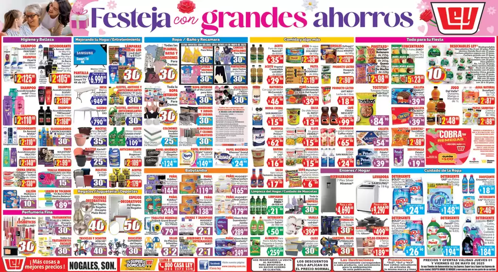 Catálogo Casa Ley en Heroica Nogales | Ofertas especiales para ti | 1/5/2025 - 2/5/2025