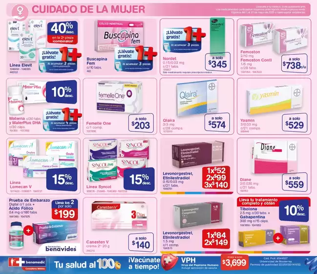 Catálogo Farmacias Benavides en Heróica Puebla de Zaragoza | Catálogo Farmacias Benavides | 1/5/2025 - 31/5/2025