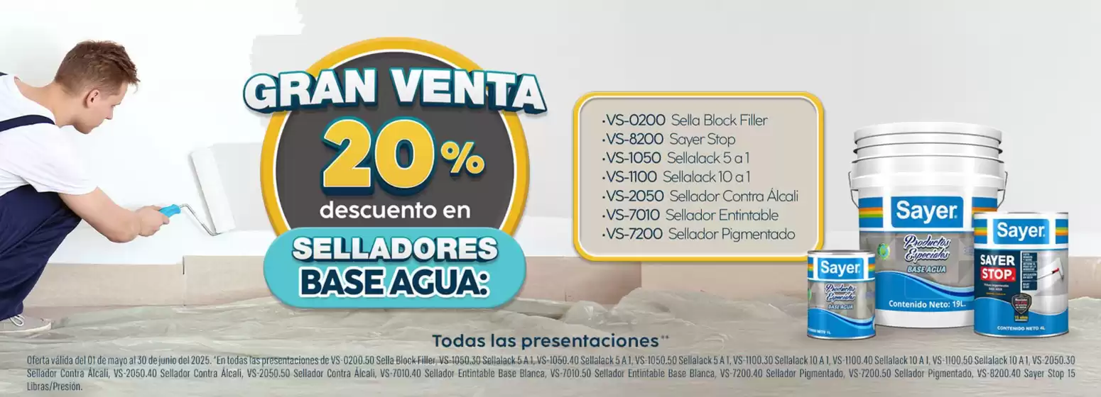 Catálogo Sayer en Ciudad Madero | 20% de descuento | 2/5/2025 - 30/6/2025