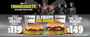 Ofertas de Restaurantes en Marfil | Promo de Carl's Jr | 2/5/2025 - 31/5/2025