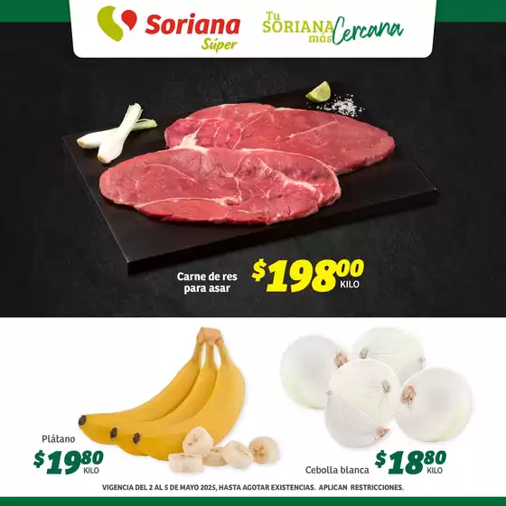 Catálogo Soriana Súper en Tijuana | Fin de Semana Súper Saltillo | 2/5/2025 - 5/5/2025