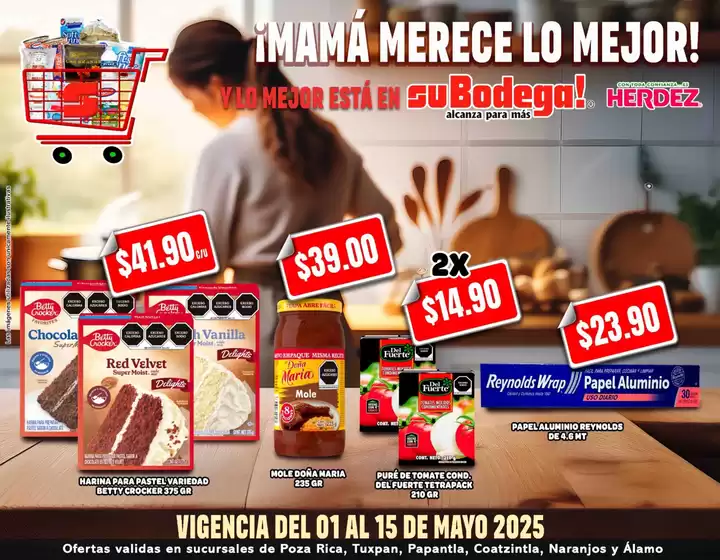 Catálogo SuBodega en Naucalpan (México) | Ofertas SuBodega | 1/5/2025 - 15/5/2025