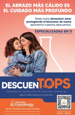 Ofertas de Farmacias y Salud | Boletin Mayo de Farmacias Especializadas | 4/5/2025 - 31/5/2025