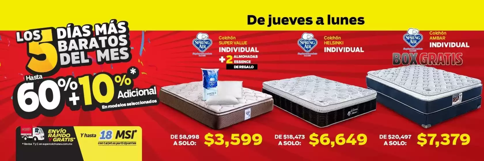 Catálogo Super Colchones en Tlaquepaque | Promos | 4/5/2025 - 31/5/2025