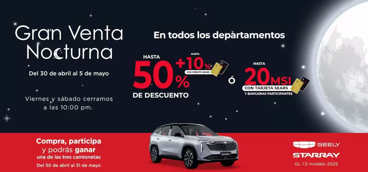 Catálogo Sears en Celaya | Promociones | 5/5/2025 - 31/5/2025