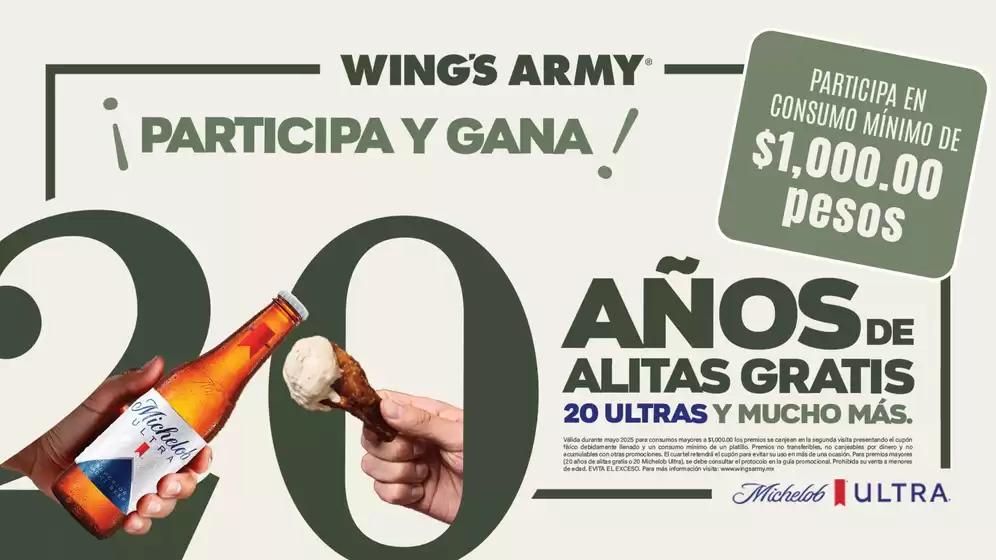 Catálogo Wing's Army | Promo | 6/5/2025 - 31/5/2025