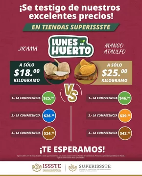 Ofertas de Supermercados en Hopelchén | Ofertas SuperISSSTE de SuperISSSTE | 5/5/2025 - 11/5/2025