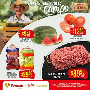 Catálogo Soriana Híper en Irapuato | Martes y Miércoles del Campo Híper Saltillo | 6/5/2025 - 8/5/2025